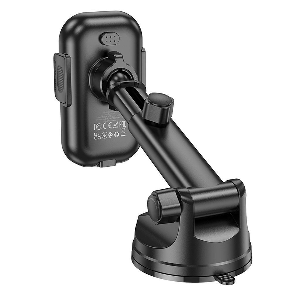 Incarcator Auto Wireless HOCO HW5, 15W, 1.67A, Negru