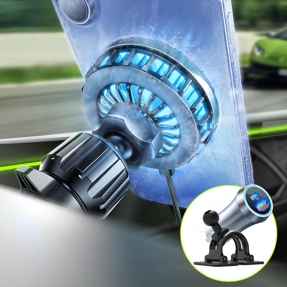 Incarcator Auto Wireless Lisen W701, 15W, 1.67A, Negru YL0224060042