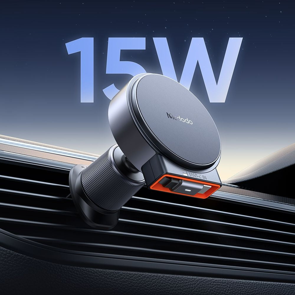 Incarcator Auto Wireless McDodo CH-3000, 15W, 1.67A, Negru
