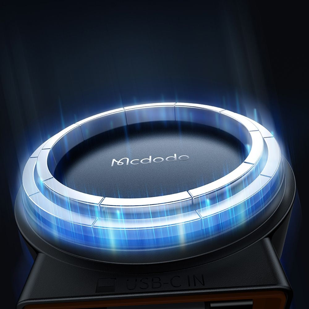 Incarcator Auto Wireless McDodo CH-3000, 15W, 1.67A, Negru