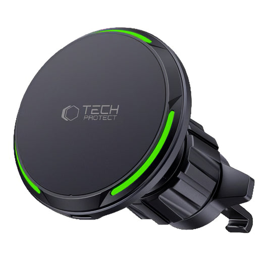Incarcator Auto Wireless Tech-Protect MM15W-V7 QI2, 15W, 1.67A, Negru