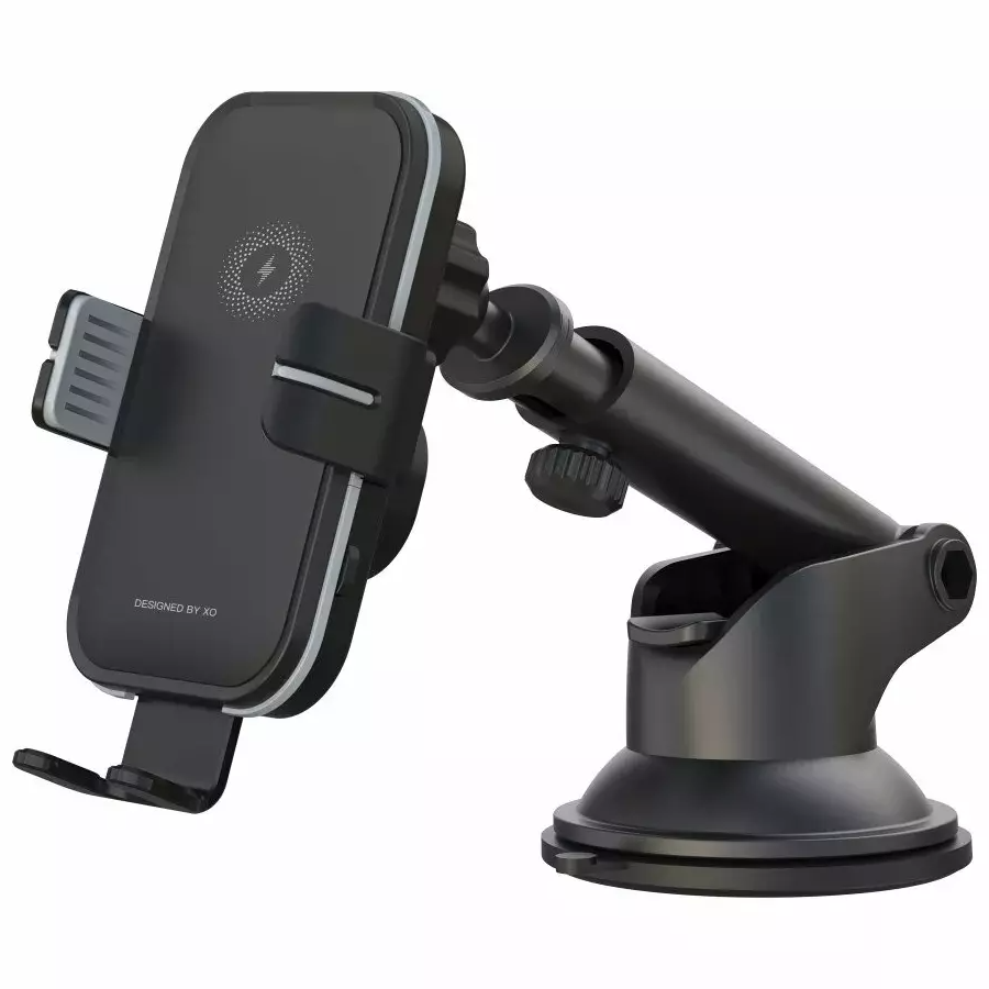 Incarcator Auto Wireless XO Design WX027, 15W, 1.67A, Negru