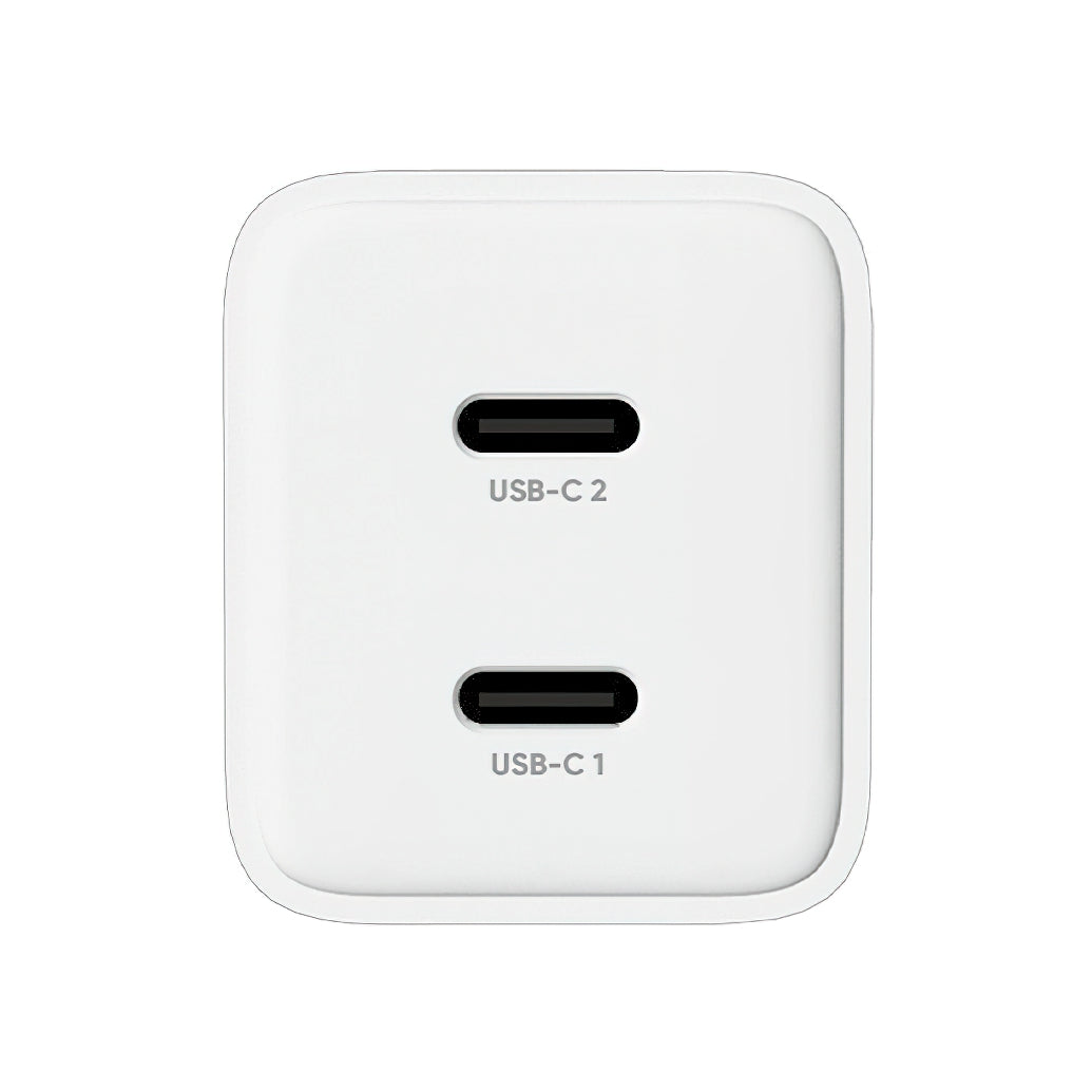 Incarcator Retea Allity. ATC-01-45WCC Fast, 45W, 3A, 2 x USB-C, Alb