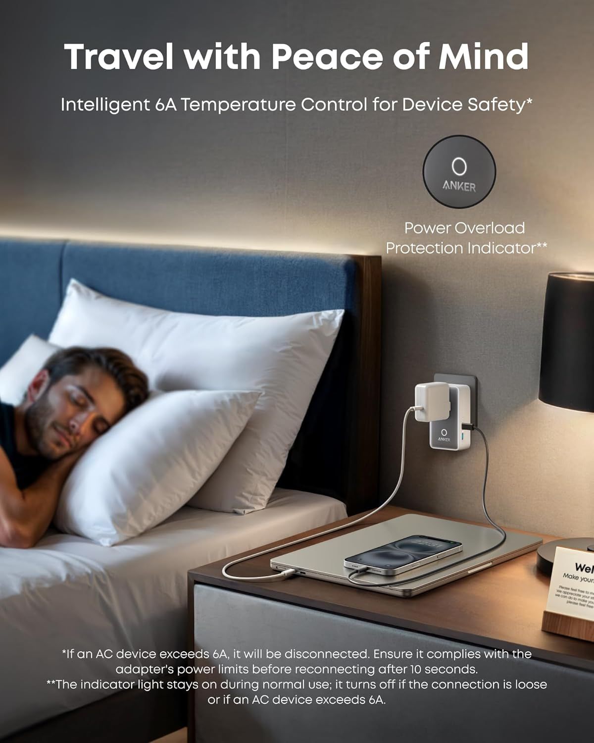 Incarcator Retea Anker Nano Travel, 20W, 3A, 2 x USB-A - 2 x USB-C, Alb A9215H21