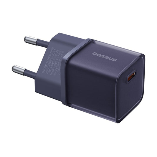 Incarcator Retea Baseus GaN5S, 30W, 3A, 1 x USB-C, Mov P10162504523-00