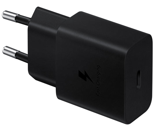 Incarcator Retea cu Cablu USB-C Samsung, 15W, 2A, 1 x USB-C, Negru EP-T1510XBEGEU