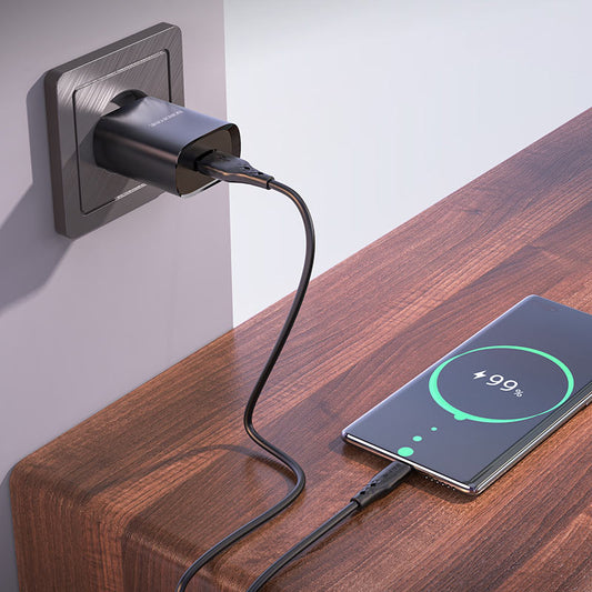 Incarcator Retea Cu Cablu USB-C Borofone BN1, 10W, 2.1A, 1 x USB-A, Negru