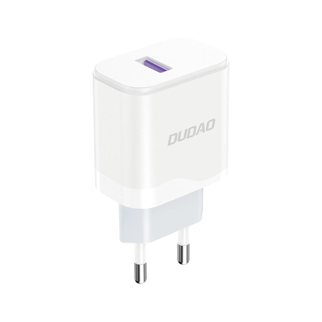 Incarcator Retea Cu Cablu USB-C Dudao A20EU, 18W, 3A, 1 x USB-A, Alb
