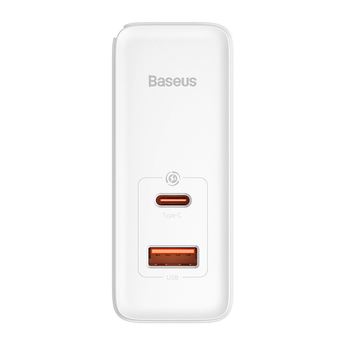 Incarcator Retea cu Cablu USB-C Baseus GaN5 Pro, 100W, 3A, 1 x USB-A - 1 x USB-C, Alb CCGP090202