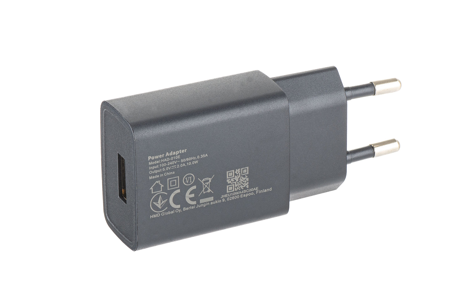 Incarcator Retea HMD, 10W, 2A, 1 x USB-A, Negru H601000618SH0