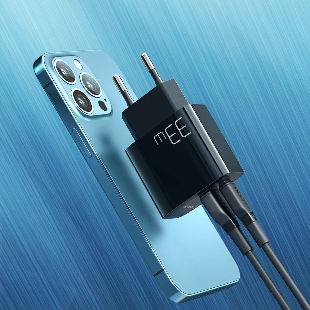 Incarcator Retea McDodo CH-0921, 33W, 3A, 1 x USB-A - 1 x USB-C, Negru
