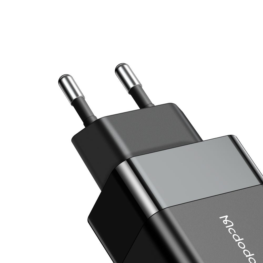 Incarcator Retea McDodo CH-1951 Hydrogen, 20W, 3A, 1 x USB-A - 1 x USB-C, Negru