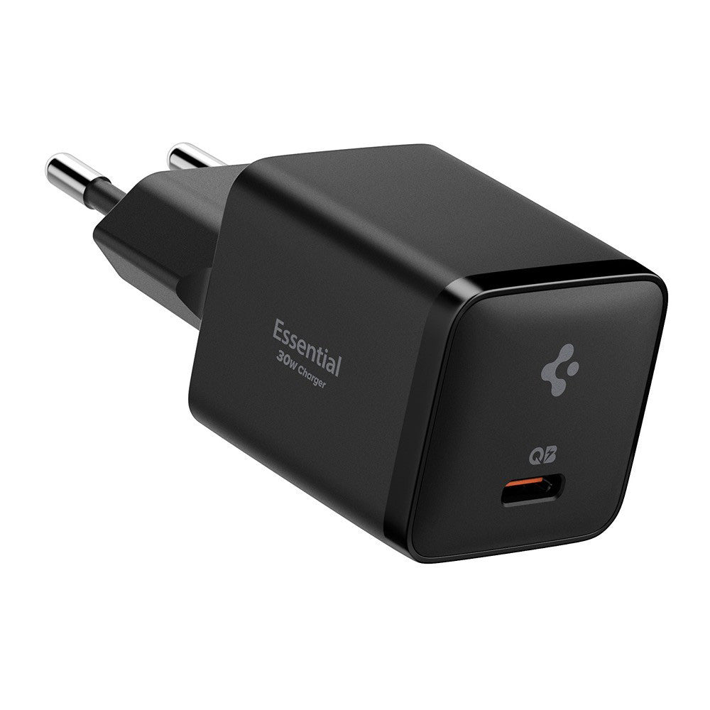 Incarcator Retea Spigen EE301EU Essential, 30W, 3A, 1 x USB-C, Negru ACH09493