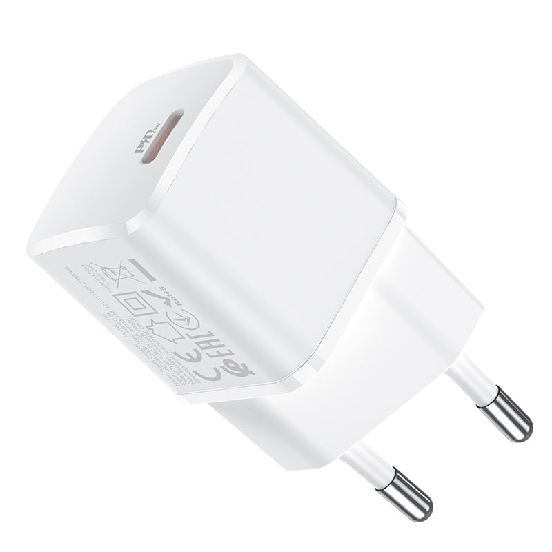 HOCO N10 Starter Netzteil 20W 3A | 1x USB-C | Weiß
