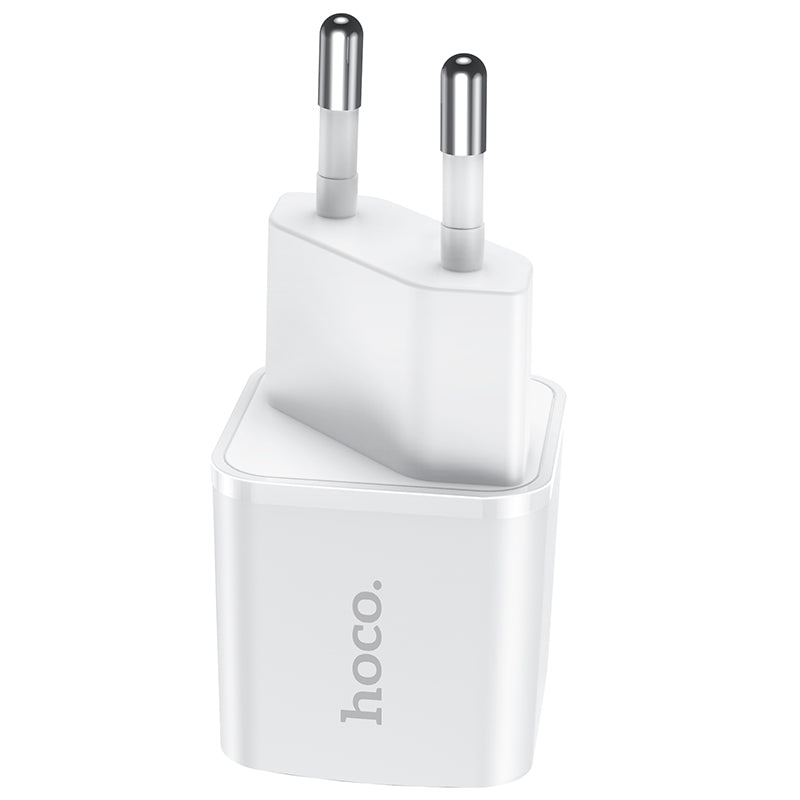 HOCO N10 Starter Netzteil 20W 3A | 1x USB-C | Weiß