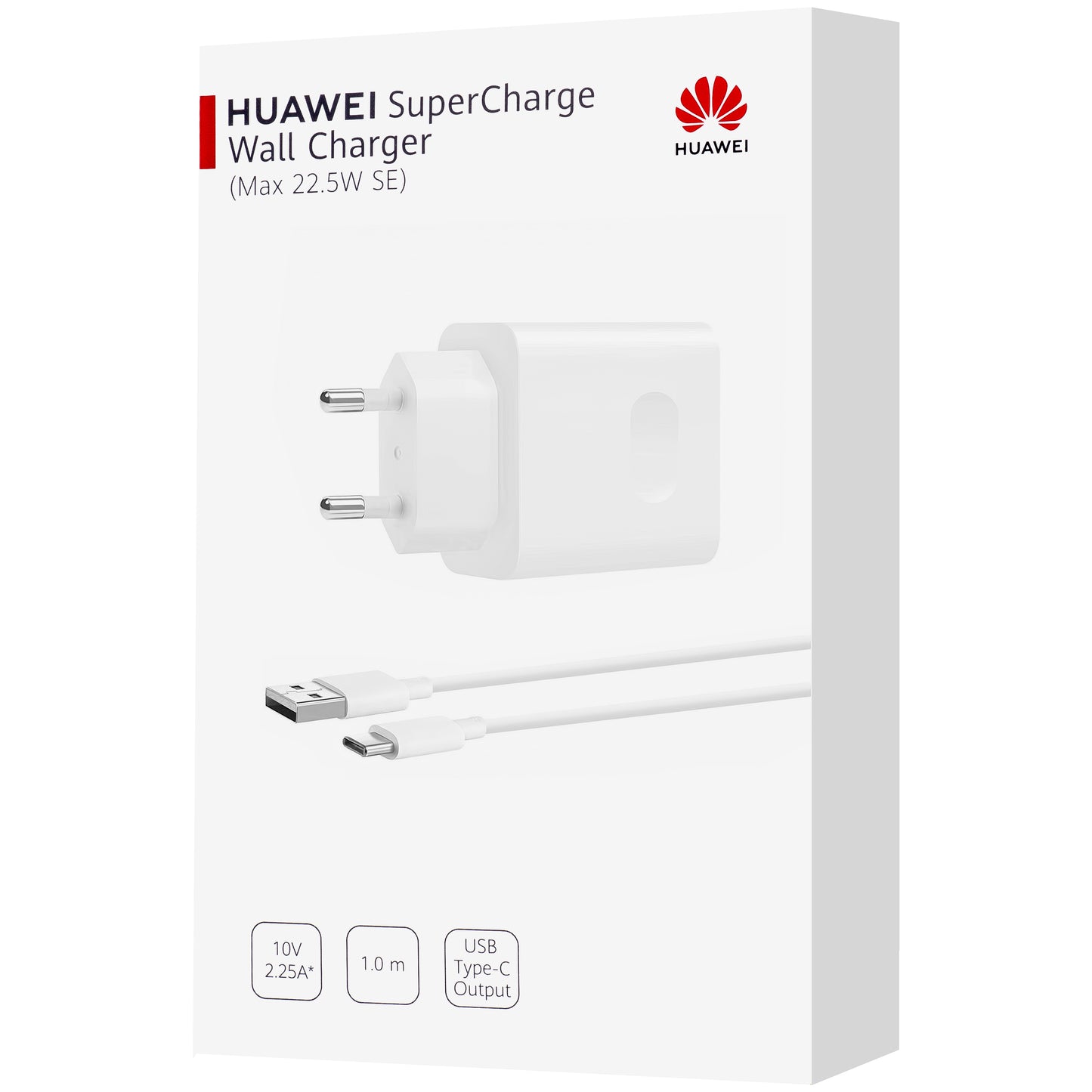 Incarcator Retea cu Cablu USB-C Huawei CP404B, 22.5W, 2.25A, 1 x USB-A, Alb 55033325