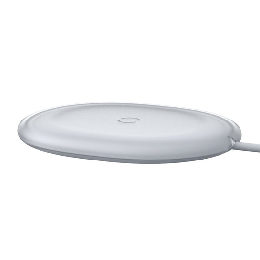 Incarcator Retea Wireless Baseus Jelly, 15W, 1.67A, Alb WXGD-02