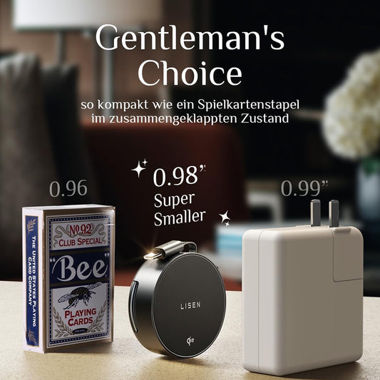 Incarcator Retea Wireless Lisen W103 3in1, 7.5W, 1.1A, Negru YL0324090008