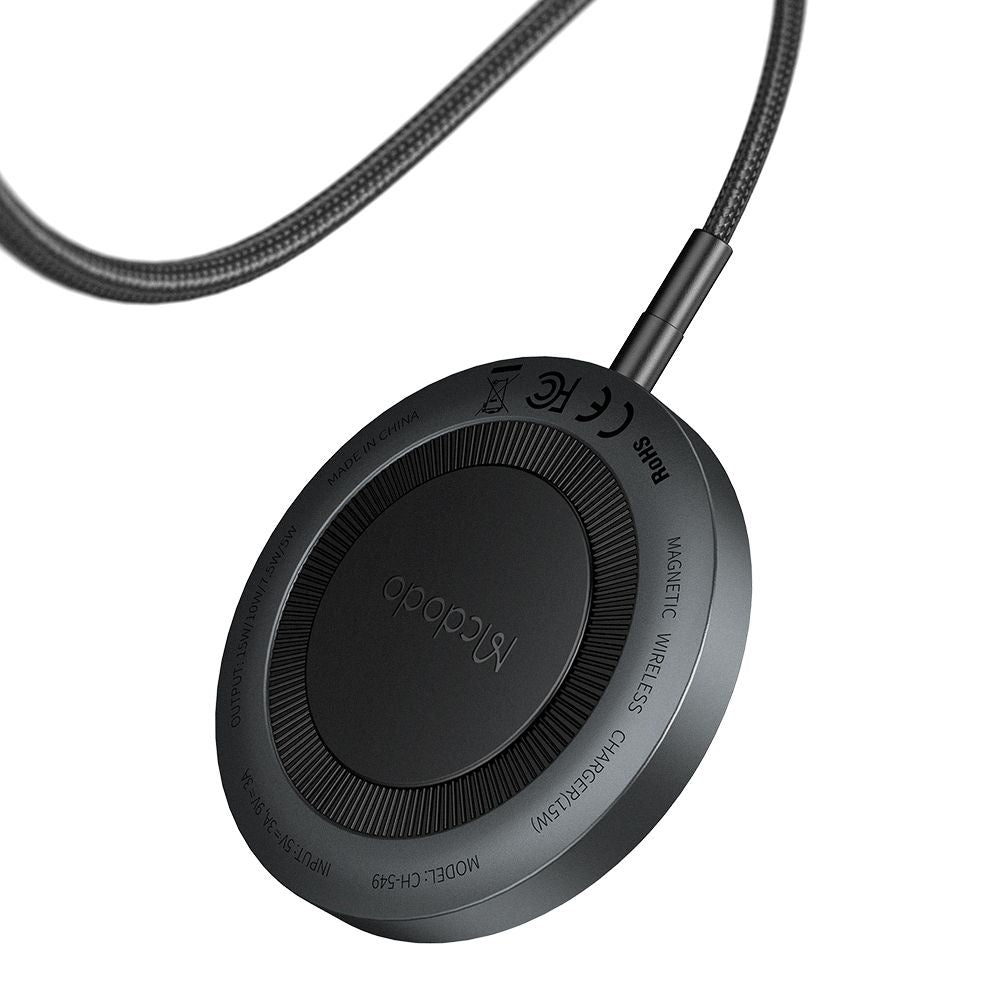 Incarcator Retea Wireless McDodo CH-5490, 15W, 1.67A, Negru