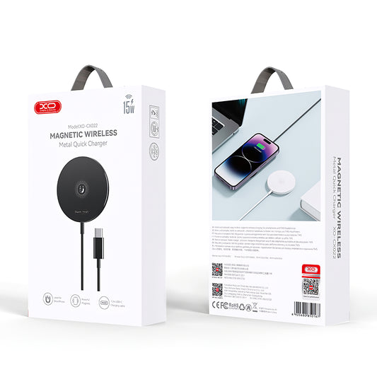 Incarcator Retea Wireless XO Design CX022, 15W, 1.67A, Negru
