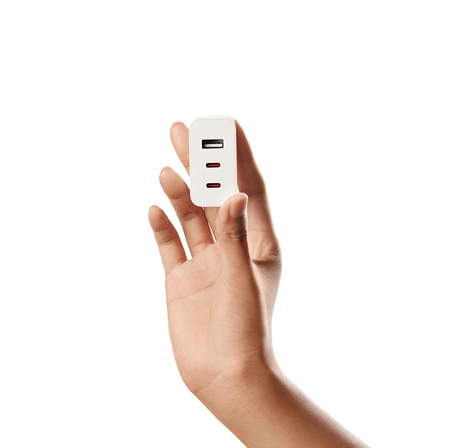 Incarcator Retea Xiaomi 2C1A GaN, 67W, 3A, 1 x USB-A - 2 x USB-C, Alb