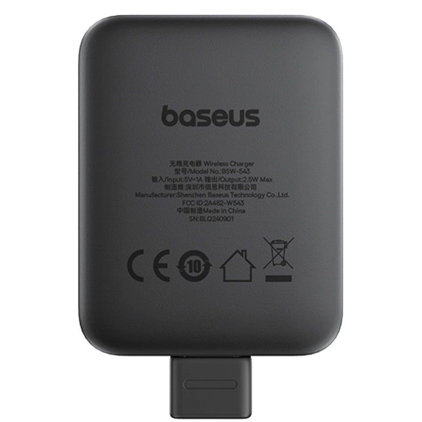 Incarcator Wireless Baseus MagPro pentru Apple Watch Series, USB-C, Negru P10264106123-00