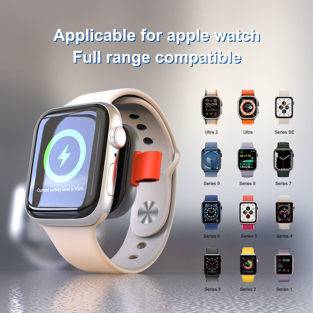 Incarcator Wireless Lito LC03 pentru Apple Watch Series, Negru