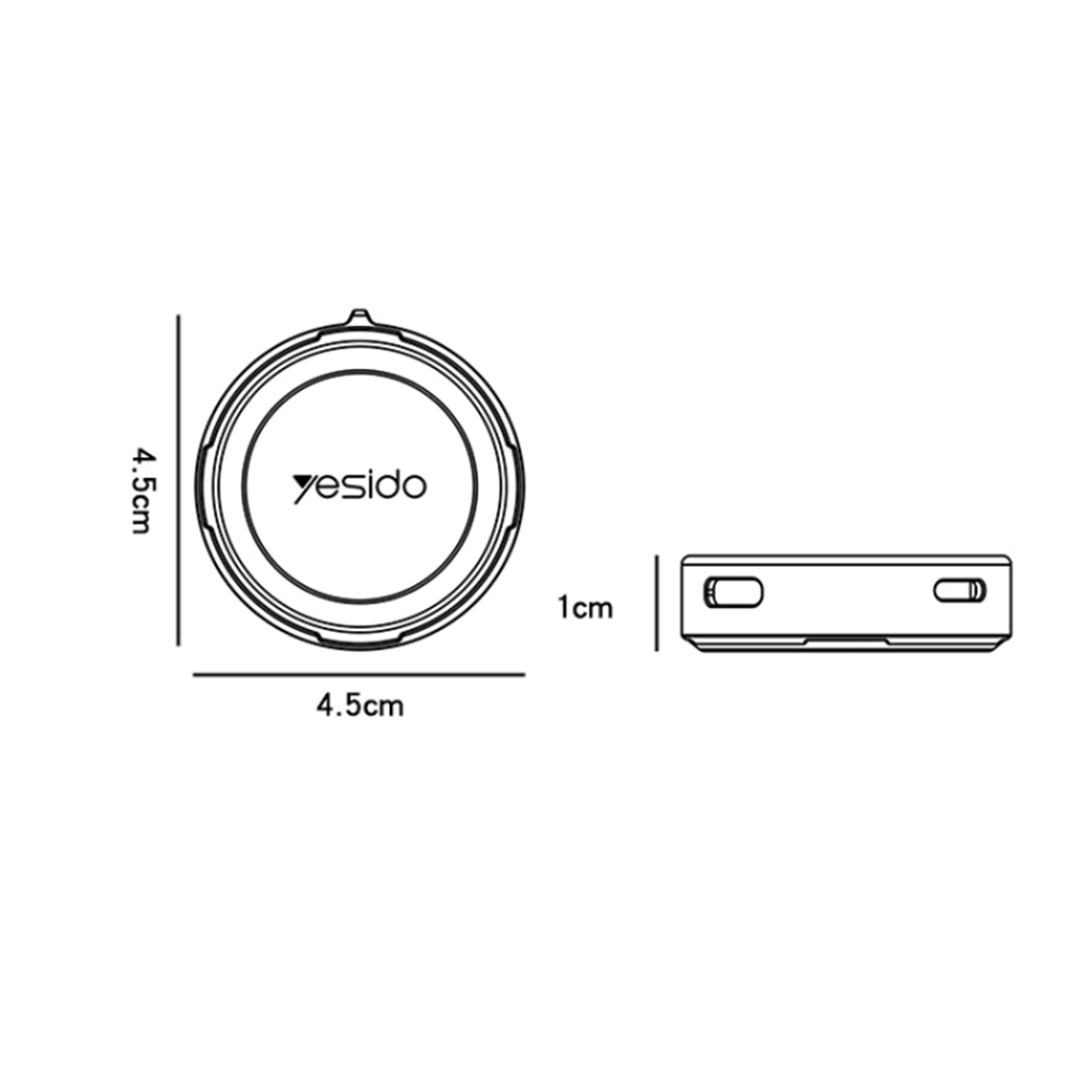 Incarcator Wireless Yesido DS18 pentru Apple Watch Series, Negru