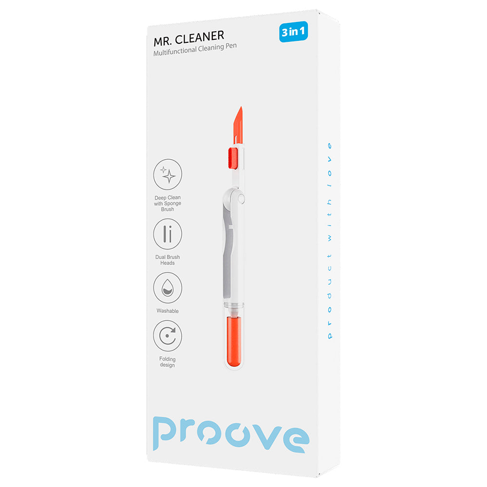 Instrument Curatare Proove Mr.Cleaner, 3in1, Alb