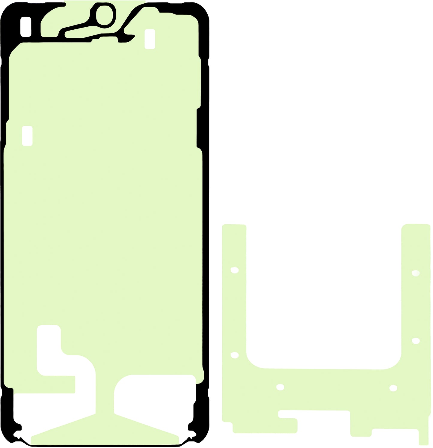 Kit Adeziv Display Samsung Galaxy S25+ S936, Service Pack GH82-36510A