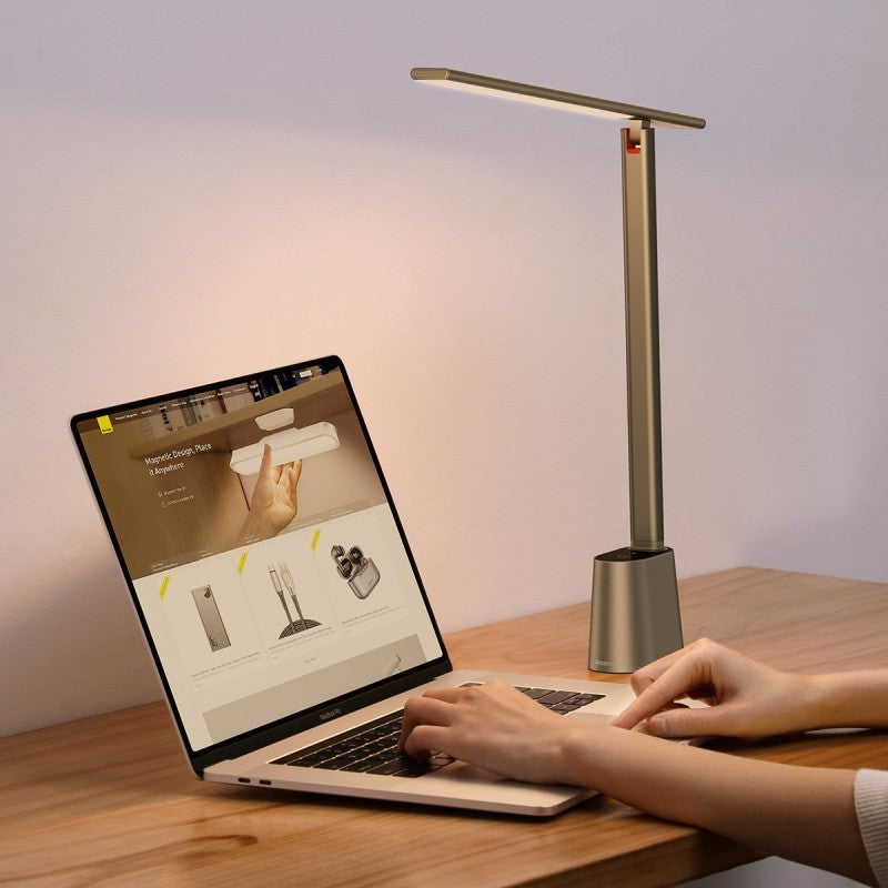 Lampa Led Birou Baseus Smart Eye, Gri DGZG-0G