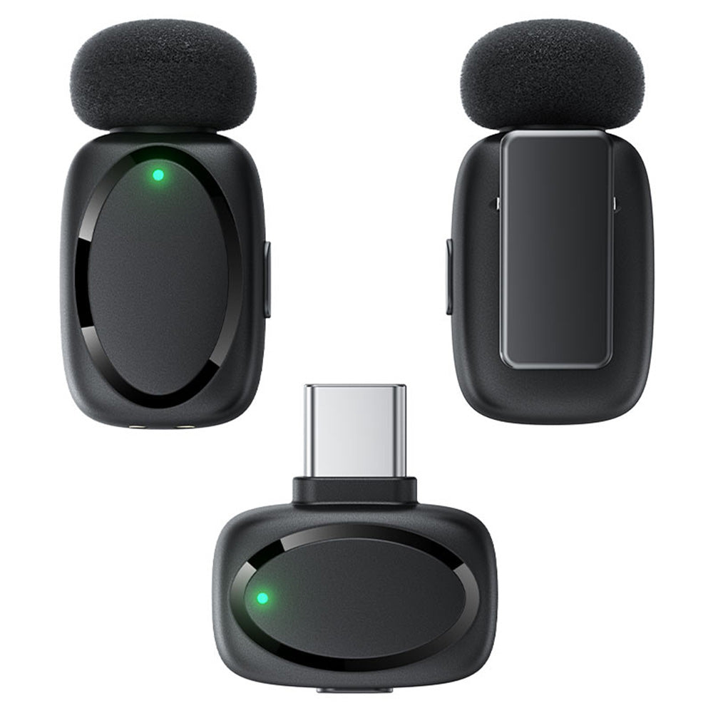Lavaliera Acefast R2, USB-C, Set 2 bucati, Neagra