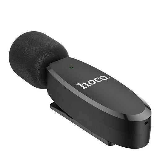 Lavaliera HOCO L15, USB-C, Neagra