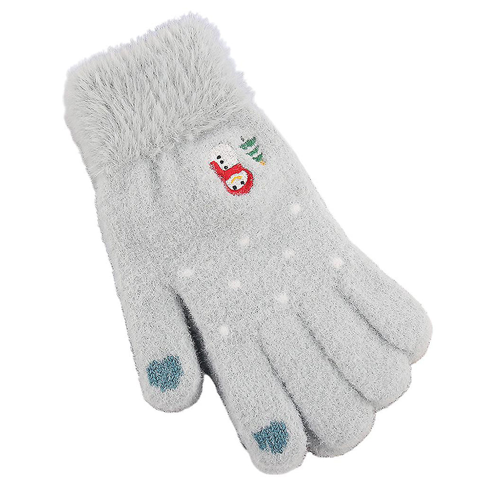 Manusi De Iarna Tactile Dama Techsuit ST0011, Marime 17cm, Albastre