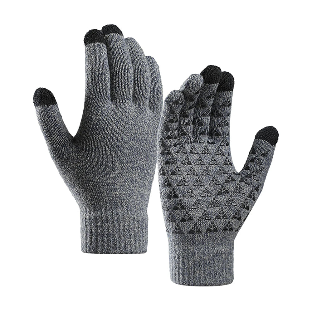 Manusi De Iarna Tactile Iwarm ST0018, Marime 23cm, Gri