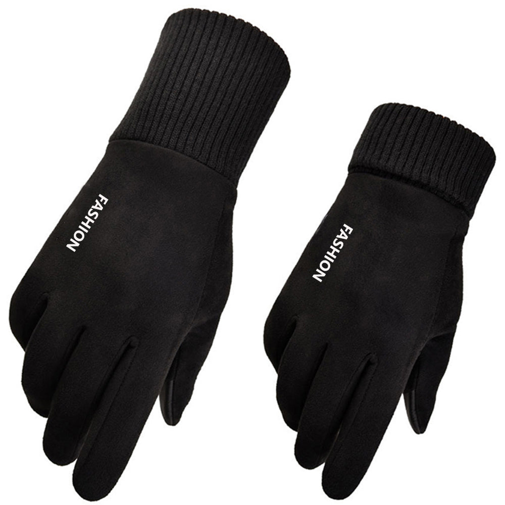 Manusi De Iarna Tactile Unisex Techsuit ST0010, Marime Universala, Negre