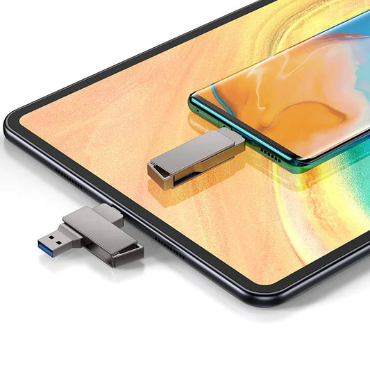 Memorie Externa USB-A 3.0 / USB-C Techsuit THSM19, 32Gb