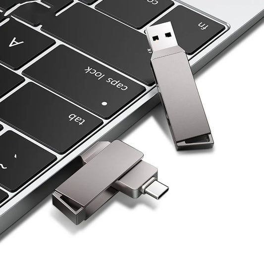Memorie Externa USB-A 3.0 / USB-C Techsuit THSM20, 256Gb