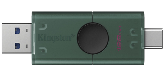 Memorie Externa USB-A 3.2 / USB-C Kingston Duo, 128Gb DTDEG2/128GB
