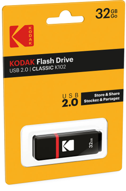 Memorie Externa USB-A Kodak K102, 32Gb EKMMD32GK102