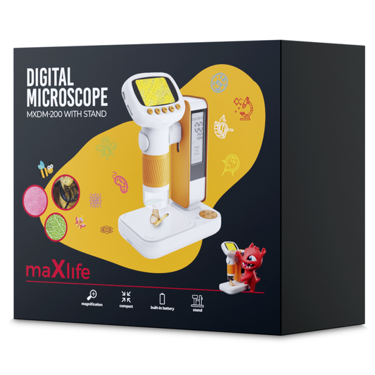 Microscop MaXlife MXDM-200, Portocaliu