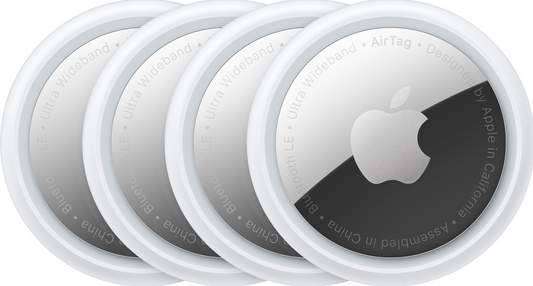 Apple AirTag, Set 4 Bucati, Alb MX542ZY/A