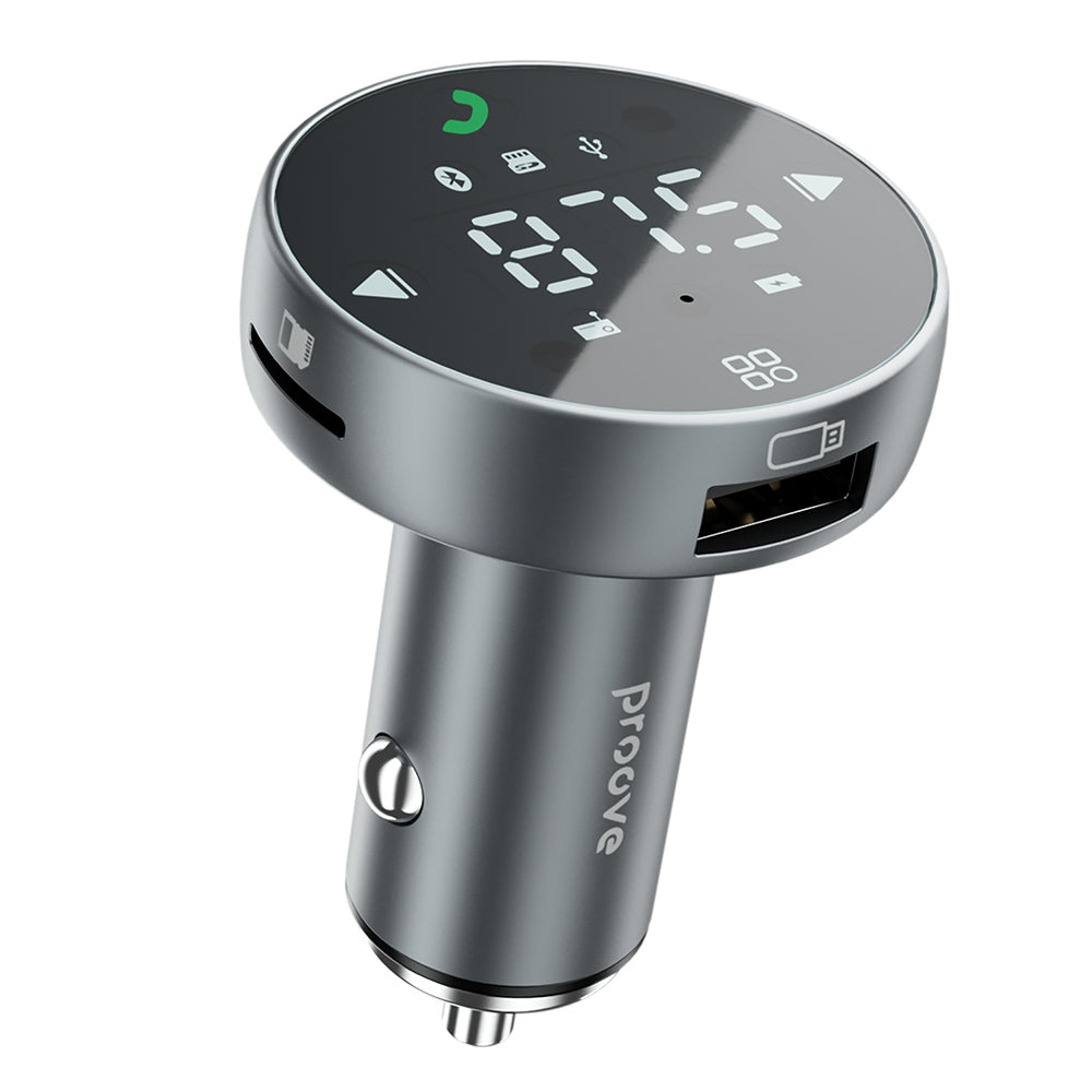 Modulator FM Bluetooth Proove, 1 x USB-A - 1 x USB-C - 1 x microSD FMSS30110003
