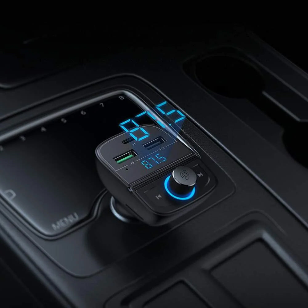 Modulator FM Bluetooth UGREEN CD229, 2 x USB-A - 1 x USB-C - 1 x microSD