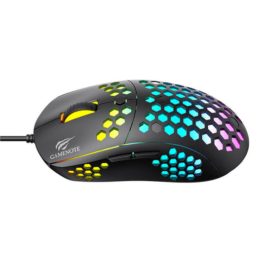 Mouse Gaming Wired USB HAVIT MS1032, RGB, 800DPI - 6400DPI, Negru