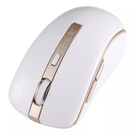 Mouse Wireless HAVIT MS951GT, 1000DPI - 1600DPI, Alb Auriu