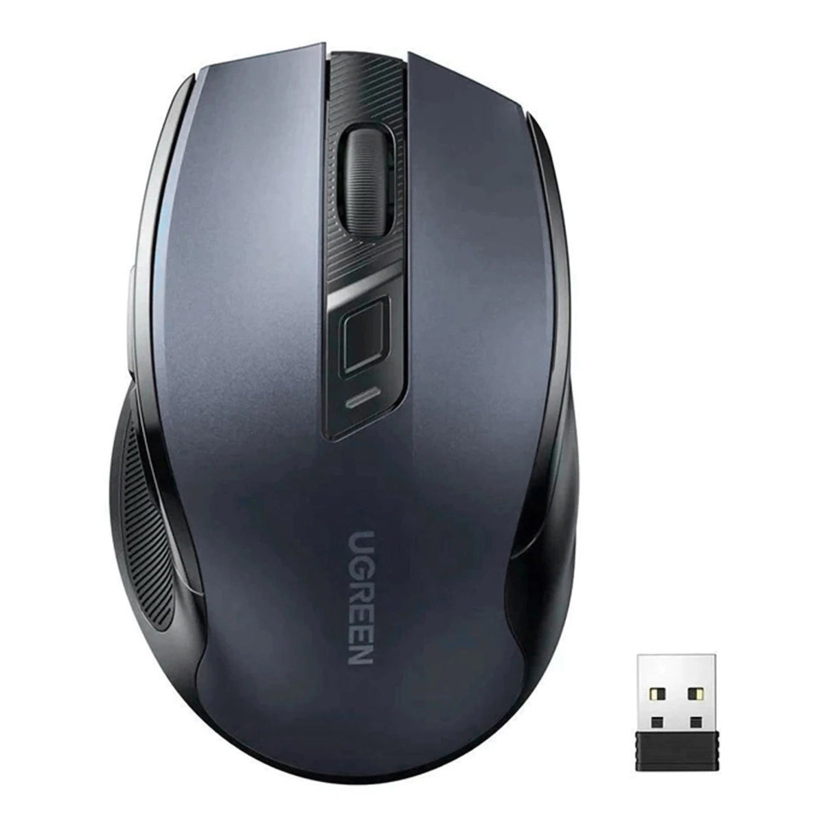 Mouse Wireless UGREEN MU006, 4000DPI, Negru