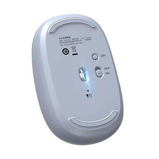 Mouse Wireless UGREEN MU105, 2400DPI, Albastru