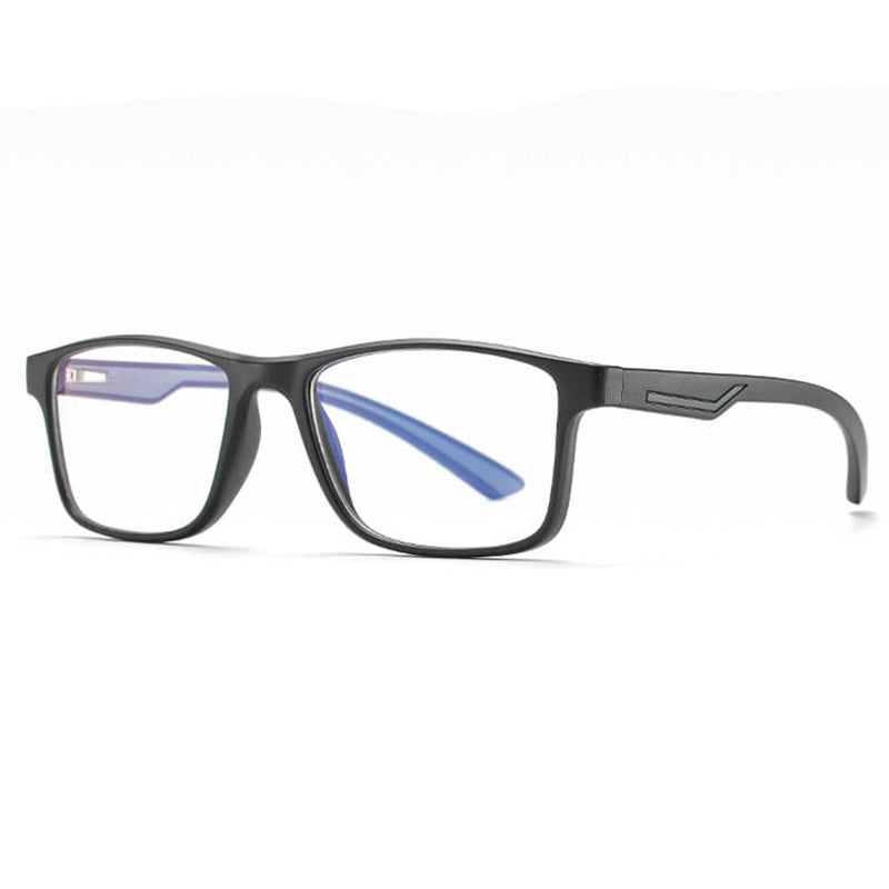 Ochelari De Calculator Barbati Techsuit F2388, Anti-Blue Light, Negri Gri