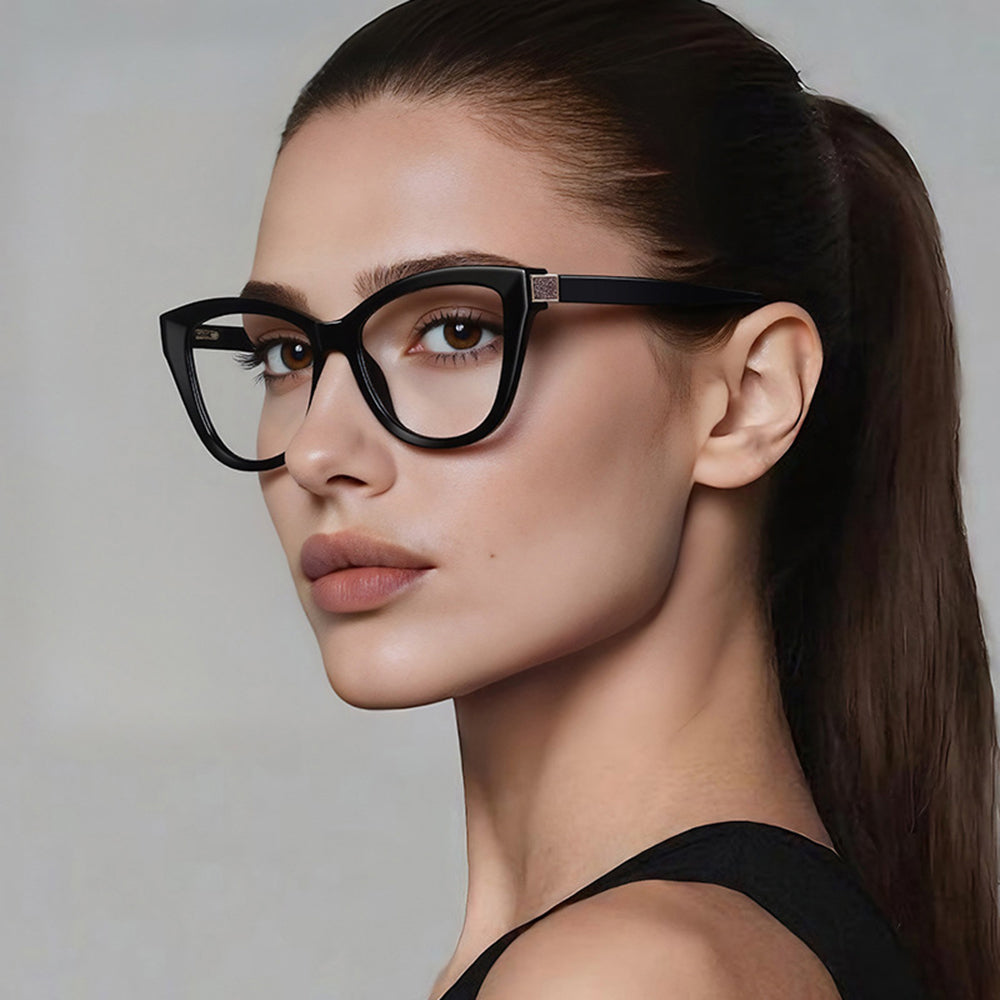 Ochelari De Calculator Dama Techsuit 2276, Anti-Blue Light, Negri